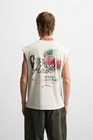 PRINTED TANK TOP