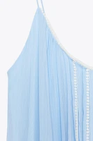 MIDI SLIP DRESS