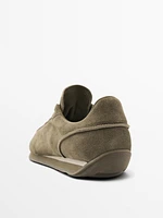 Tennis croûte de cuir