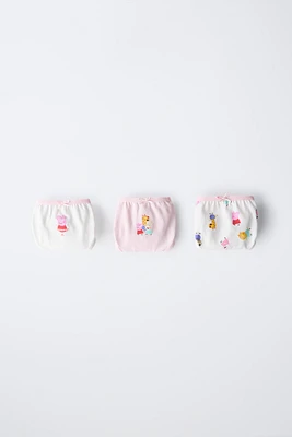 2-6 YEARS/ THREE-PACK OF PEPPA PIG ™ UNDERWEAR