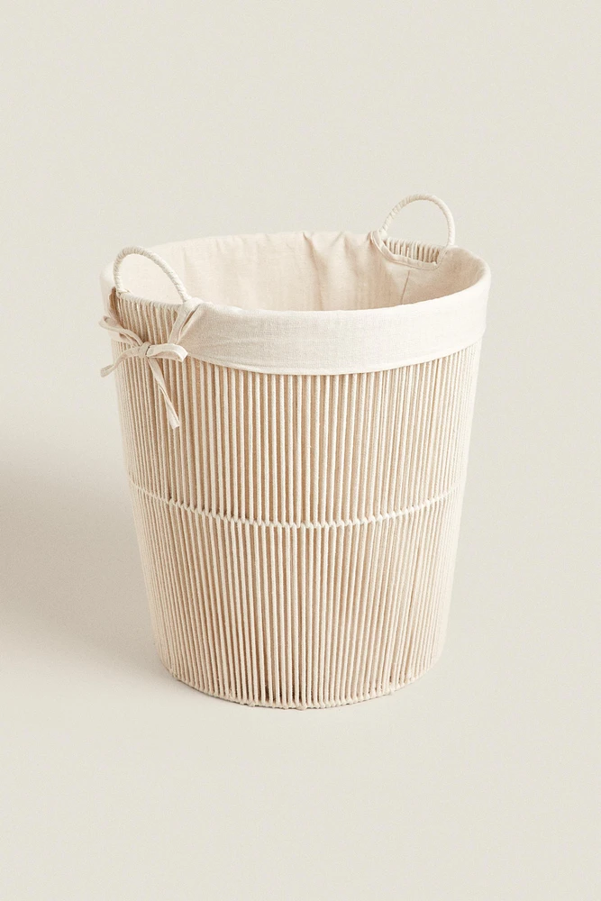 PANIER À LINGE COTON