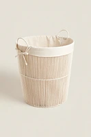 PANIER À LINGE COTON