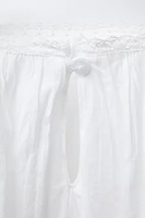 EMBROIDERED OPENWORK DRESS