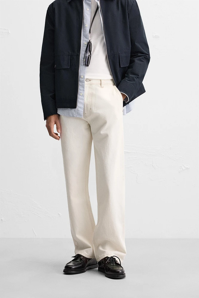 JEAN STRAIGHT FIT CHINO