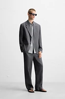 100% LINEN SUIT BLAZER