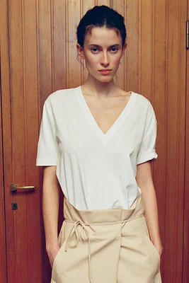 PANTALON TAILLE HAUTE