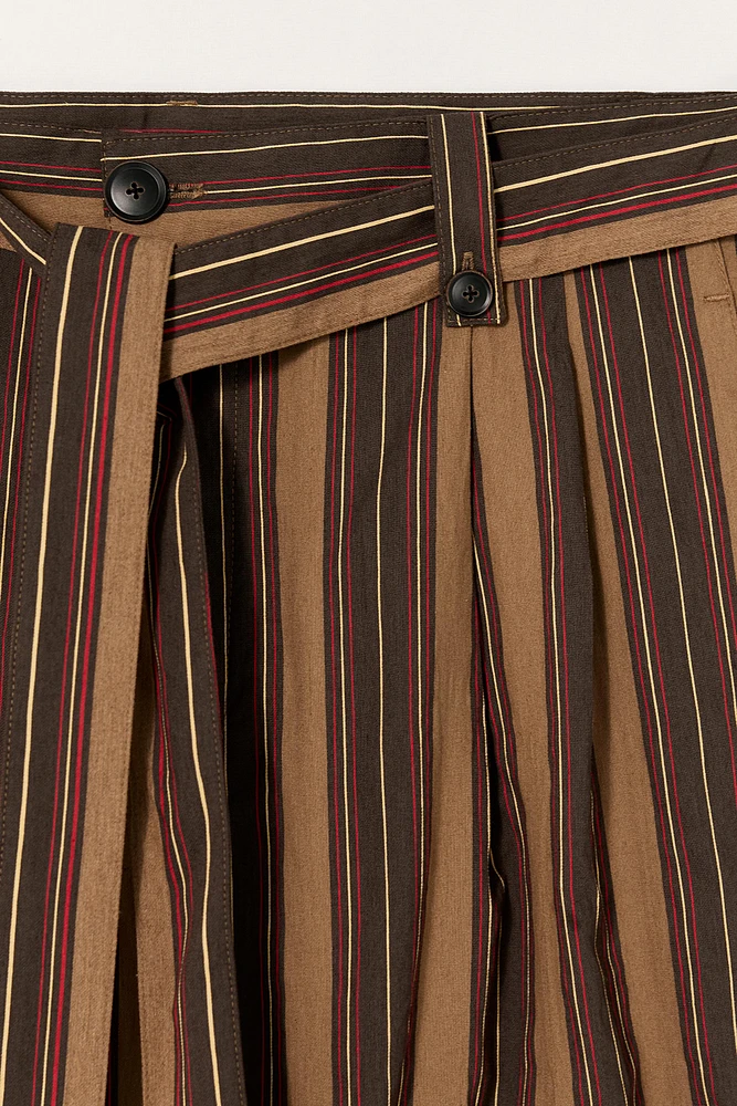 PANTALON RAYÉ CEINTURE LIMITED EDITION