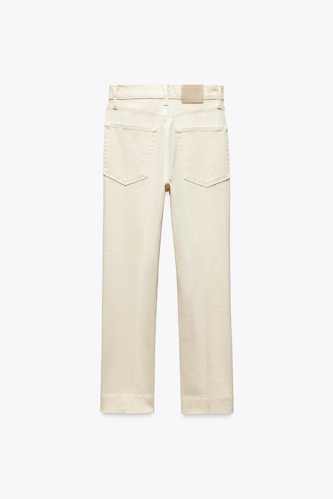 JEAN ZW COLLECTION BOOTCUT TAILLE HAUTE CROPPED