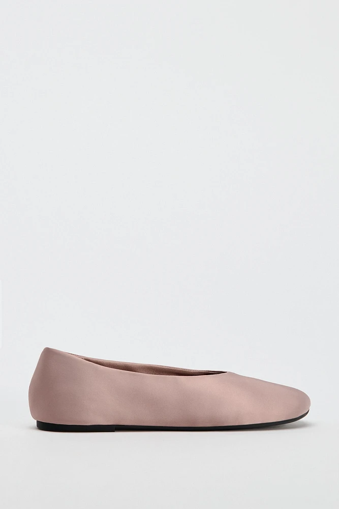 BALLERINES SATINÉES
