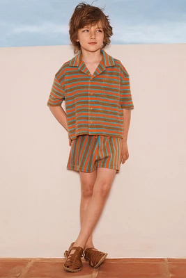STRIPED TERRYCLOTH SHORTS LIMITED EDITION