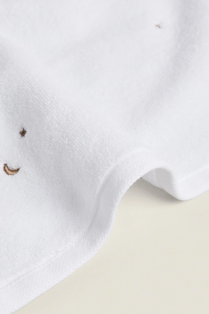 SERVIETTE DE BAIN LUNES ÉTOILES