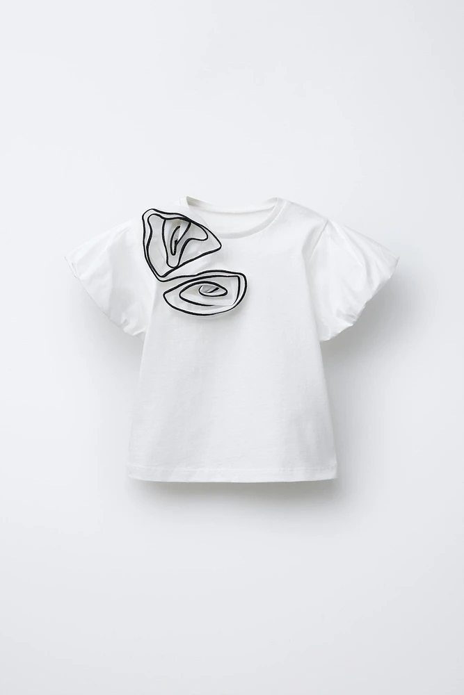 T-SHIRT À FLEURS