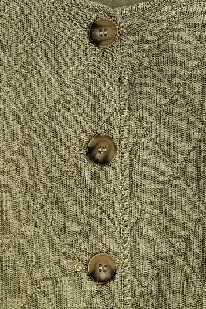 PADDED LINEN JACKET