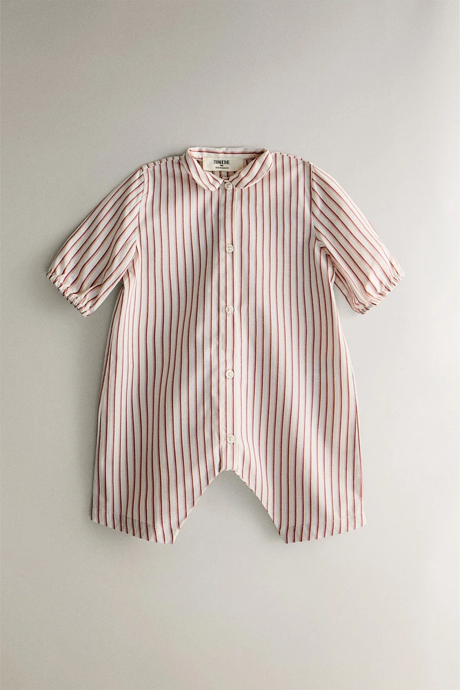 CHILDREN'S STRIPED ROMPER