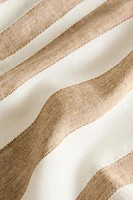 SET OF STRIPED LINEN NAPKINS