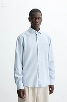 TEXTURED STRIPED SHIRT