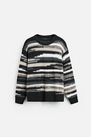 PULL EN JACQUARD GÉOMÉTRIQUE