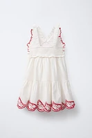 ROBE BRODERIES PASTÈQUES