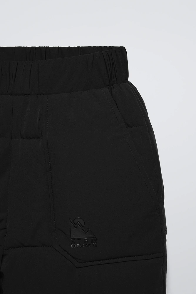 PANTALON MATELASSÉ WATER REPELLENT ET WINDPROOF SKI COLLECTION