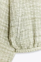 FLOWY ORGANZA JACKET