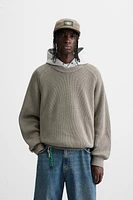 PULL RELAXED FIT STRUCTURÉ