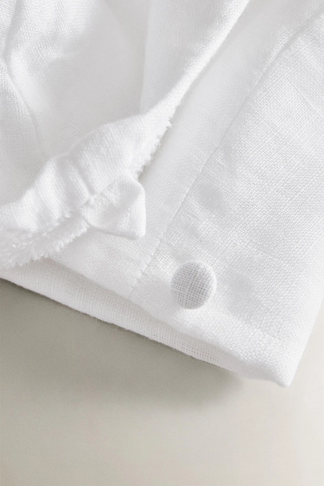 TURBAN SALLE DE BAIN LIN COTON