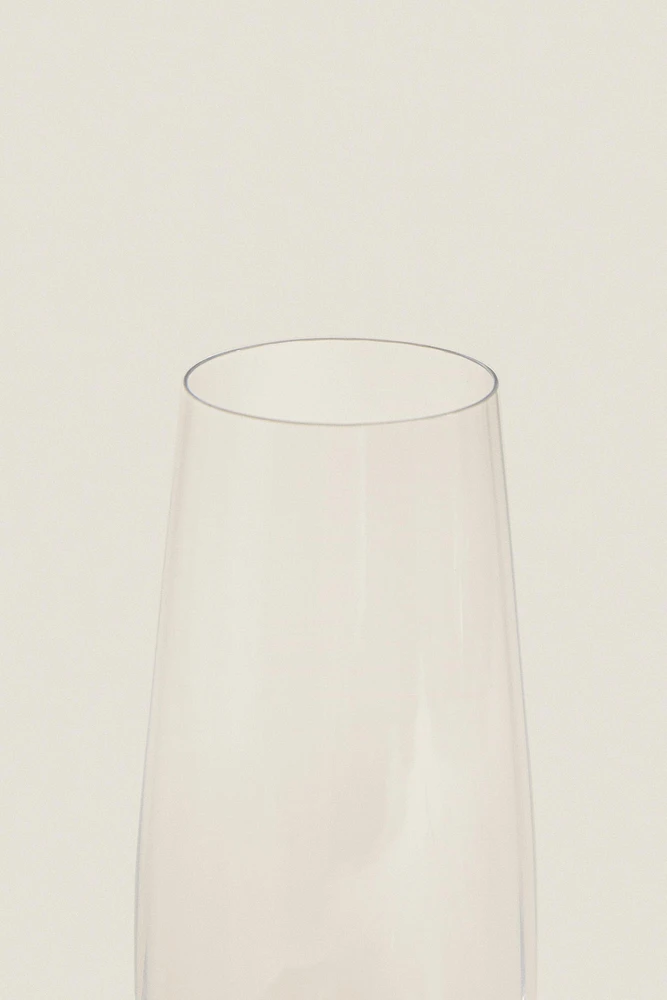 FLÛTE ONDULATIONS VERRE RECYCLABLE