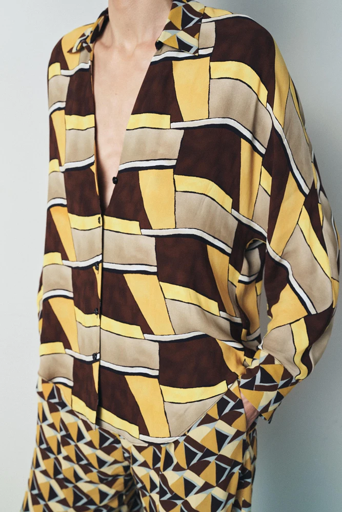 CHEMISE IMPRIMÉE COLLECTION ZW