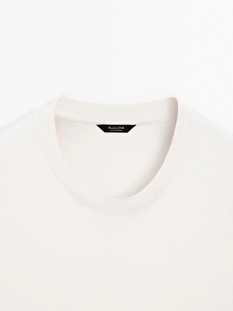 100% cotton medium weight T-shirt