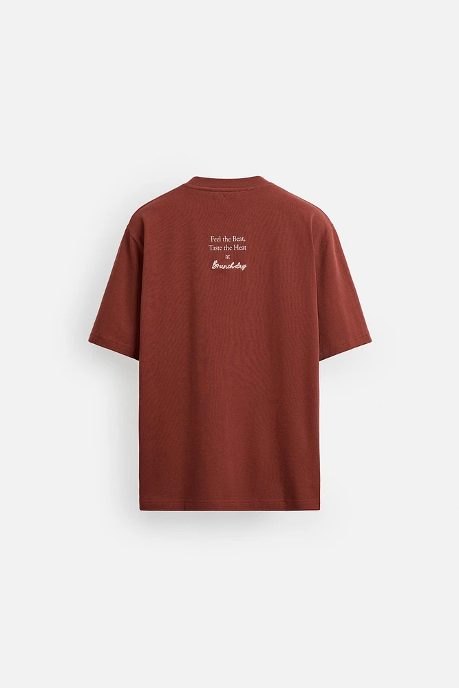 TEXT PRINT T-SHIRT