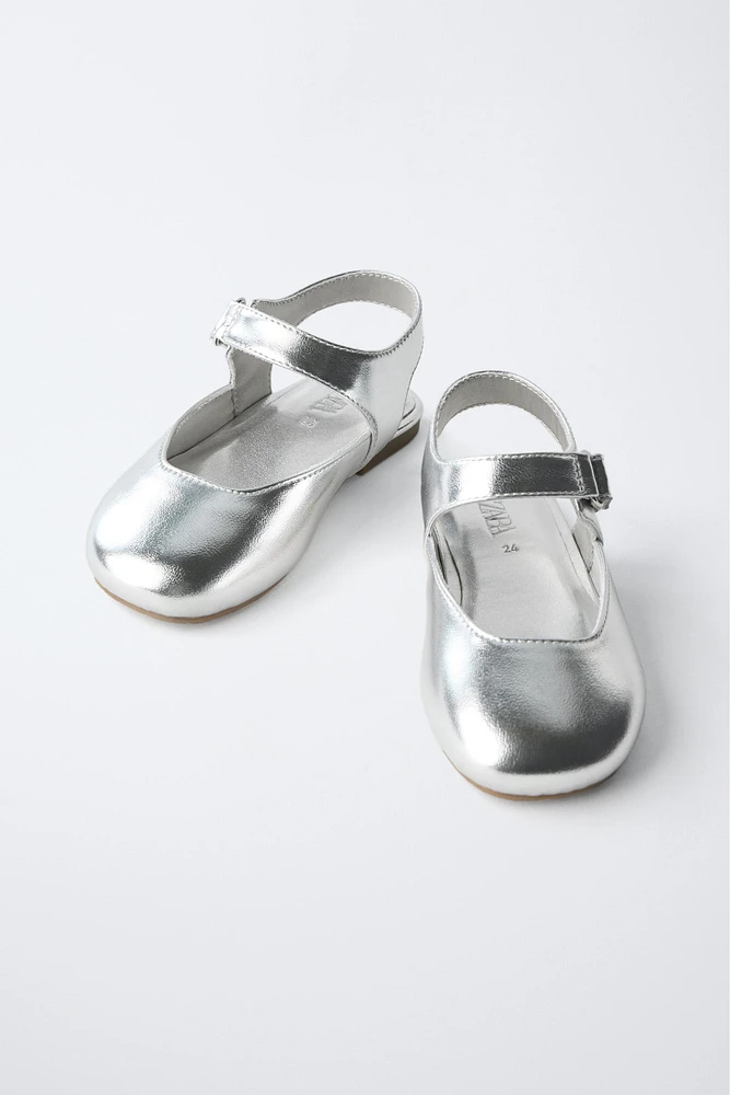 BALLERINES À BRIDES ARRIÈRE