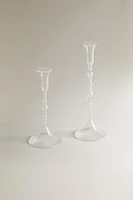 CRYSTAL CANDLESTICK