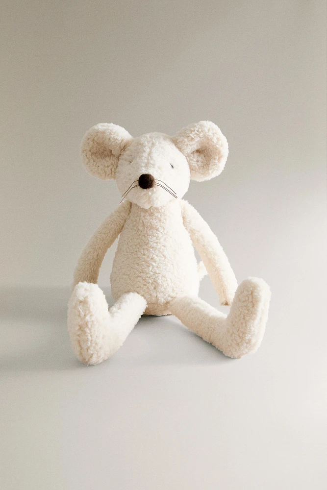 PELUCHE ENFANT SOURIS MUSICALE