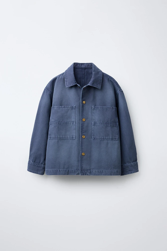CANVAS OVERSHIRT