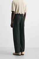 COTTON-HEMP STRAIGHT FIT JEANS