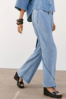 HIGH RISE Z1975 DARTED WIDE LEG JEANS