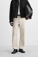 PANTALON STRAIGHT FIT TWILL