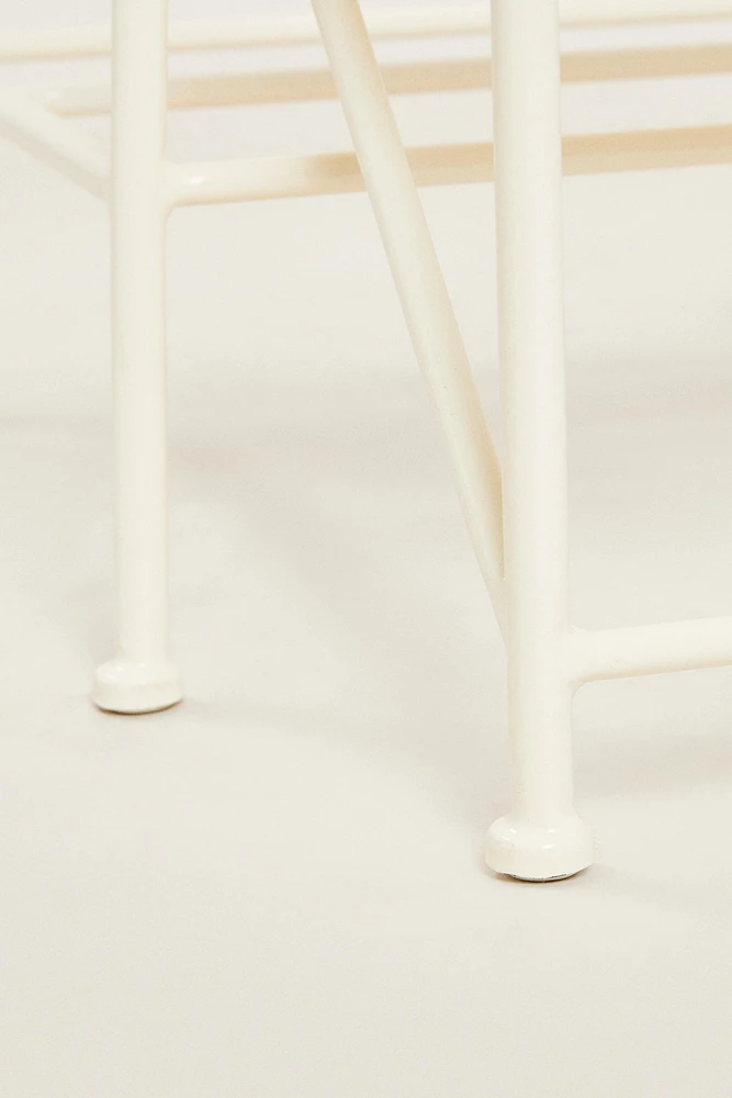 STOOL | TWO-STEP WOODEN LADDER
