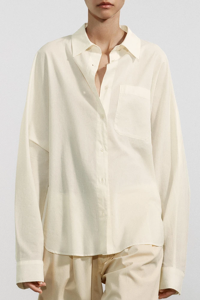BATWING SLEEVE SHIRT