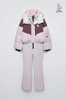 WINDPROOF AND WATER REPELLENT DOWN JUMPSUIT RECCO® SYSTEM SKI COLLECTION
