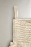 SALOPETTE ENFANT TRICOT
