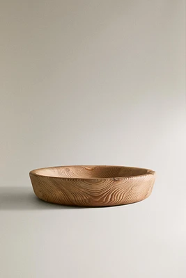 DECORATIVE WOODEN BOWL