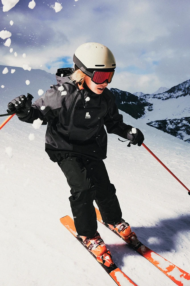 VESTE KANGOUROU DÉPERLANTE ET COUPE-VENT AVEC SYSTÈME RECCO® - COLLECTION SKI