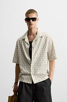 CHEMISE BRODERIE GÉOMÉTRIQUE