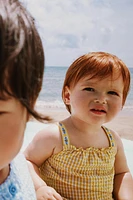 GINGHAM ROMPER