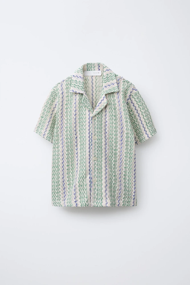 WAVY TEXTURED SHIRT