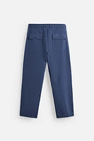 PANTALON STRAIGHT FIT CANVAS