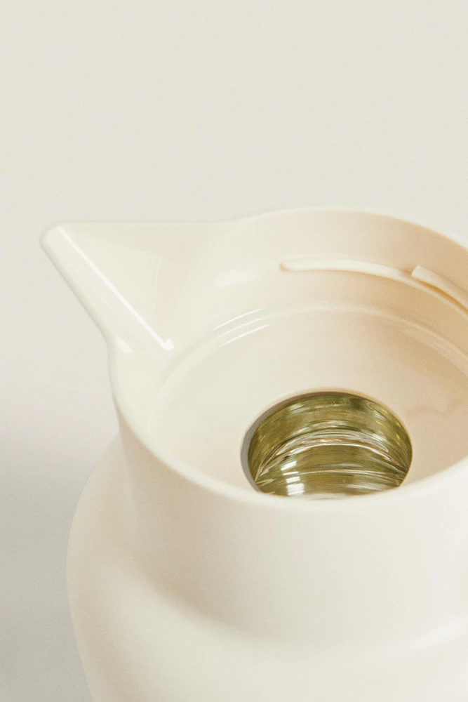 THERMOS WITH ACACIA HANDLE