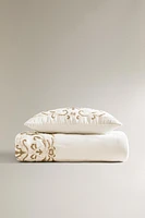 ÉDREDON BRODERIE COTON