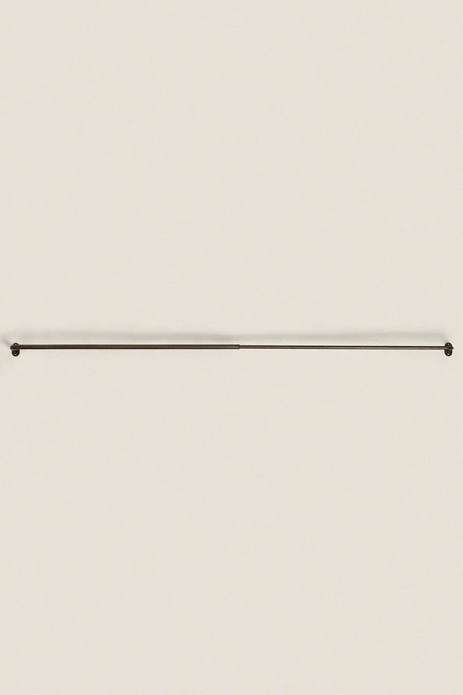 EXTENDIBLE METALLIC CURTAIN RAIL